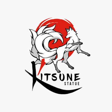 Kitsune Statue